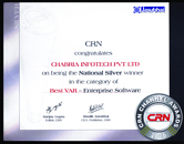 CRN Channel Awards 2006 National Silver Winner Best VAR - Enterprise Software (East)