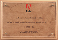 Adobe Authorised Commercial Reseller FY 2006-2007